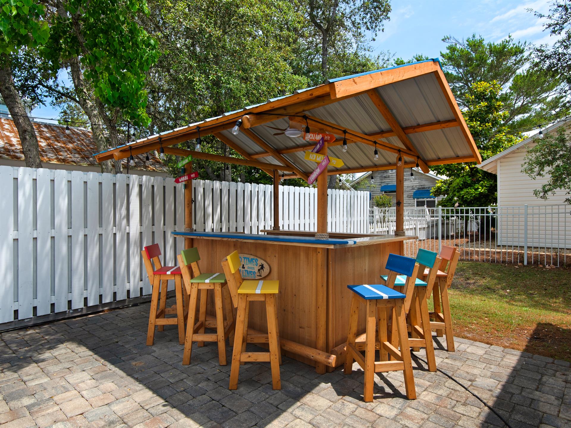 Custom Made Backyard Tiki Hut