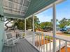 2nd Floor Balcony with Rocking Chair