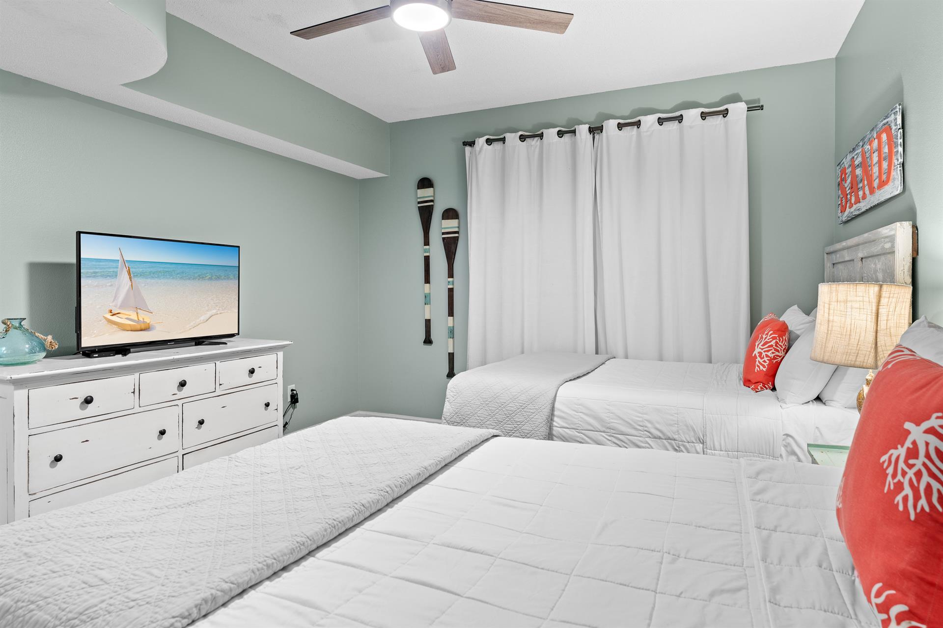 Guest Bedroom with TV