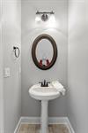 Half Bathroom on 1st Floor off Living Room