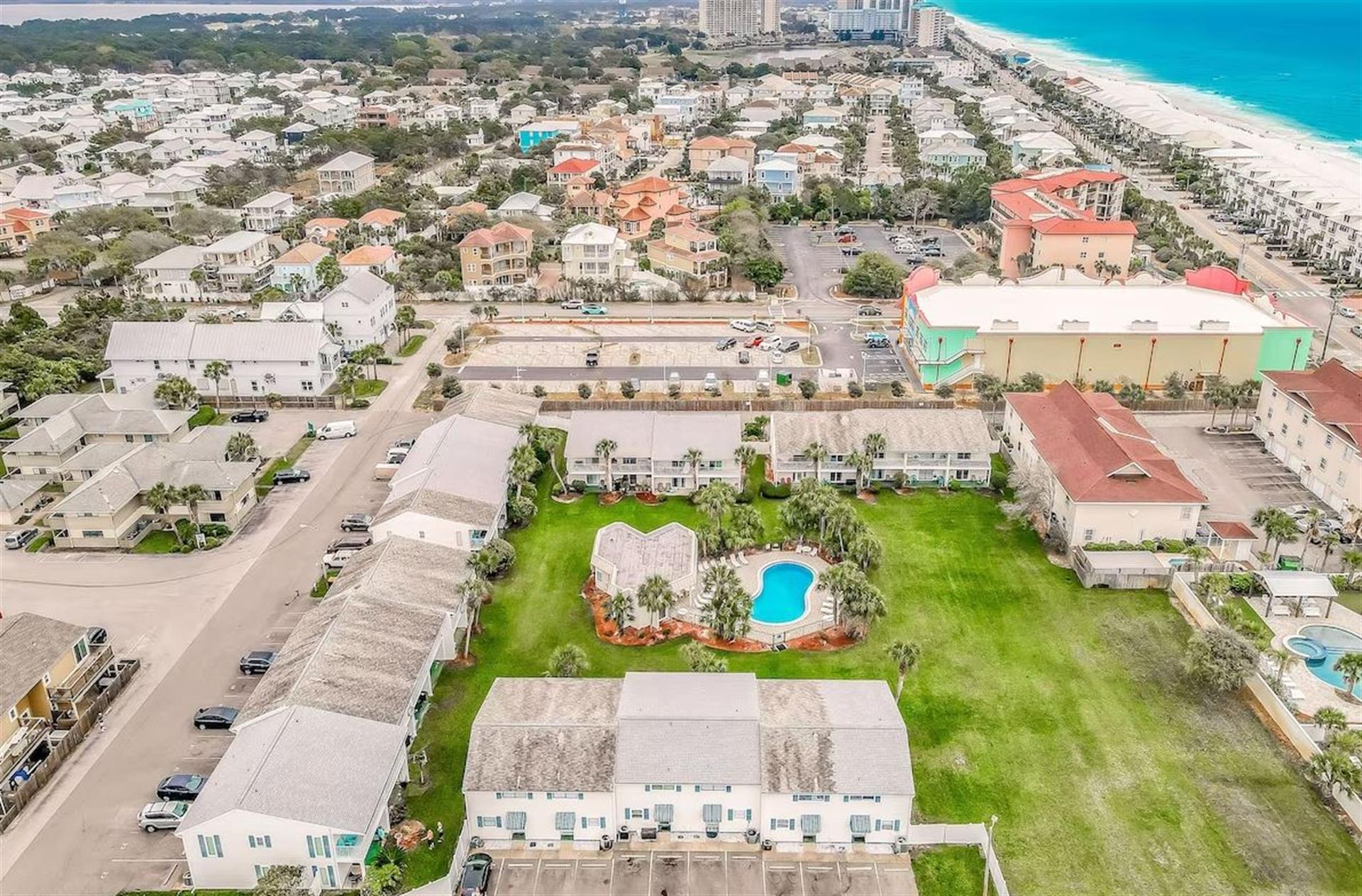 Aerial property view