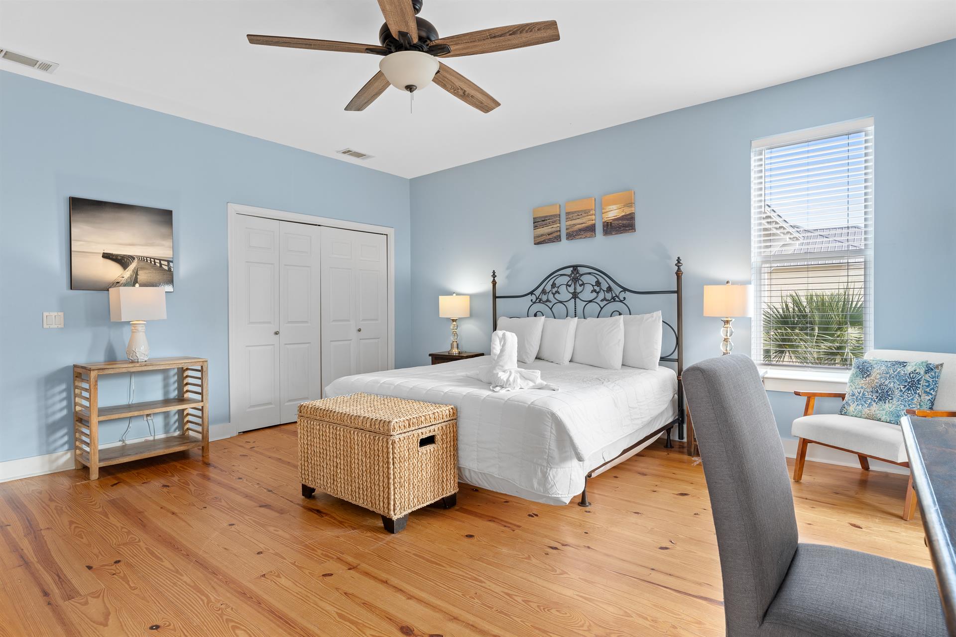 Spacious Primary bedroom  2nd floor