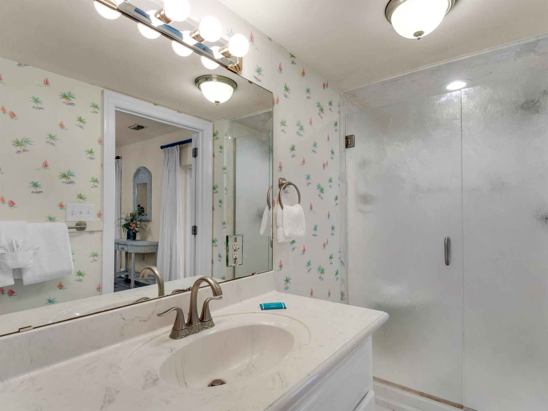 First Floor Bathroom with Walkin Shower