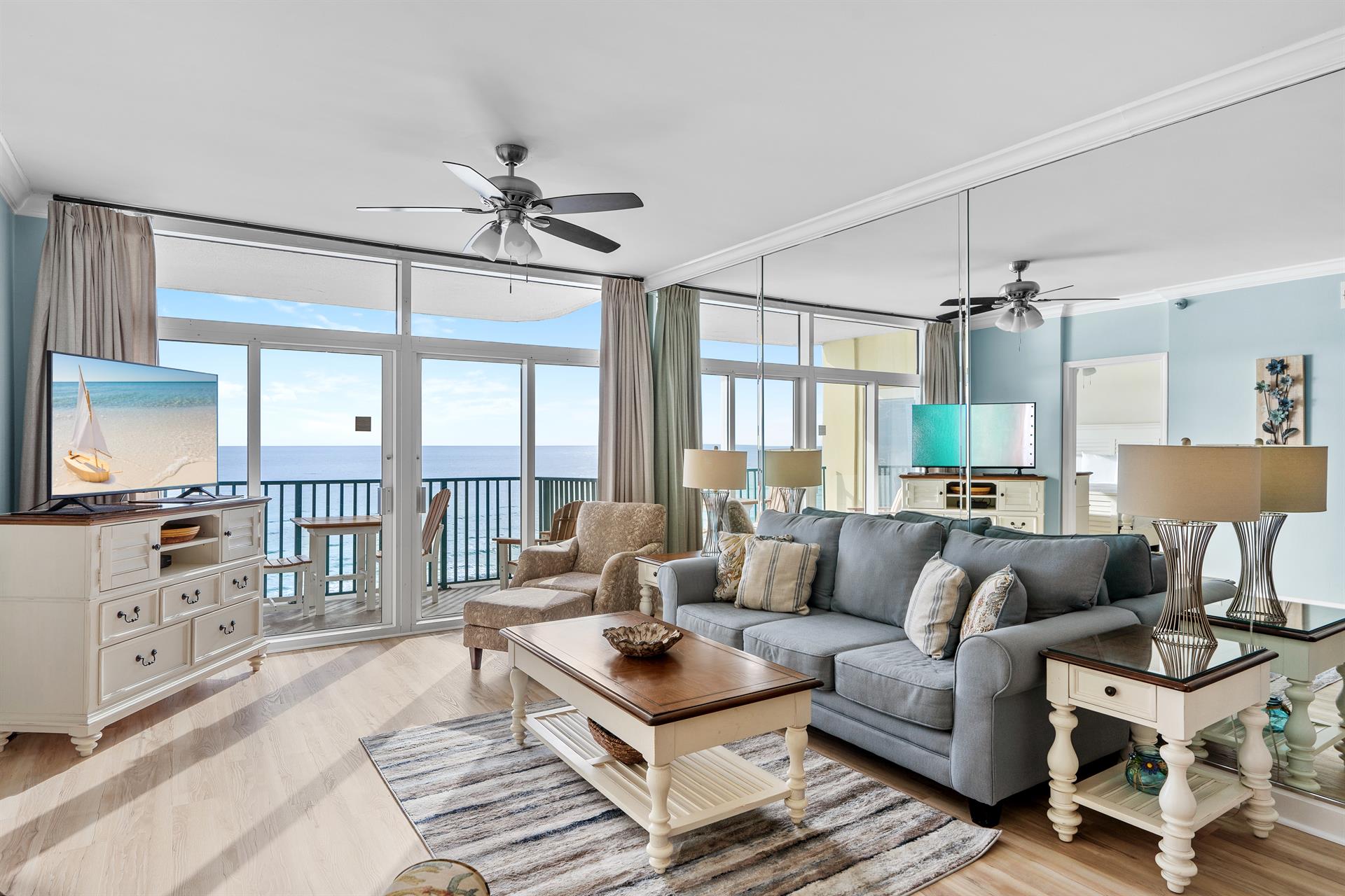 Living Room with Sleeper Sofa