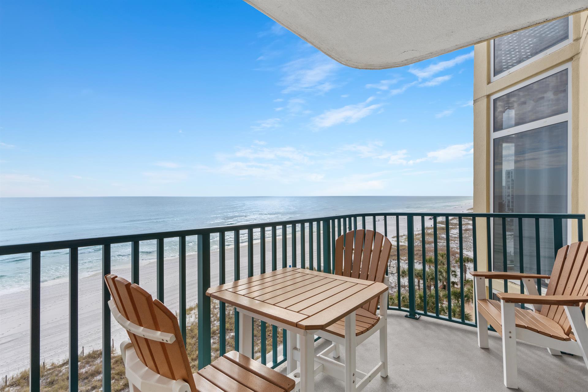 Relax on the Balcony and Watch the Dolphins