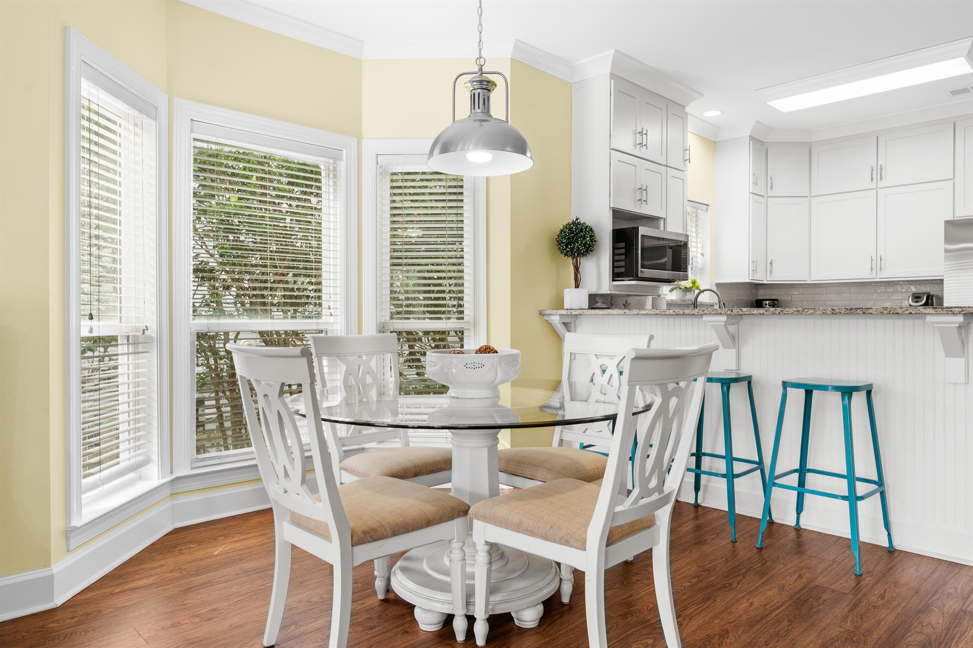 Dining Area with Bar Seating
