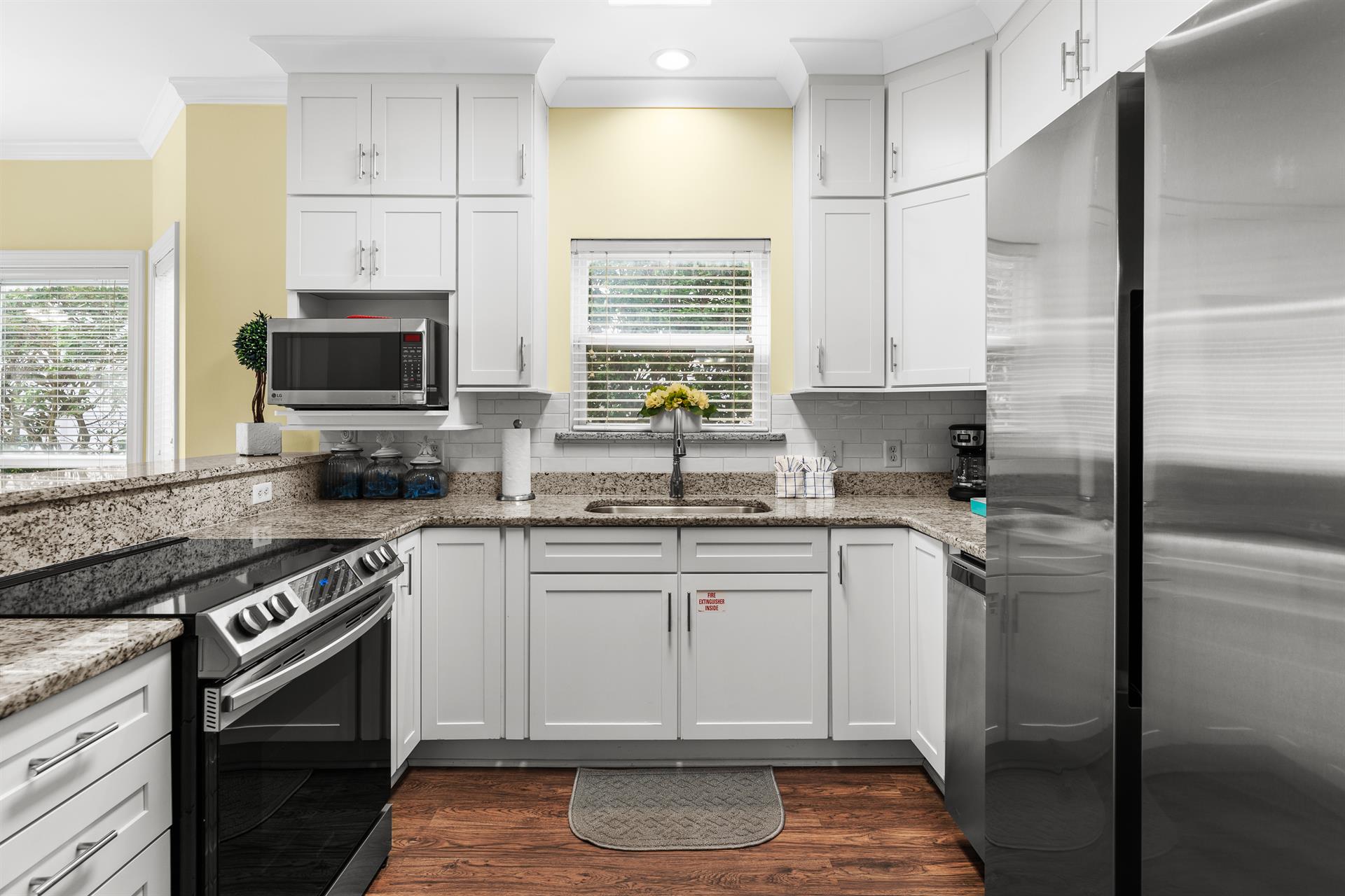 Kitchen with Stainless Steel Appliances