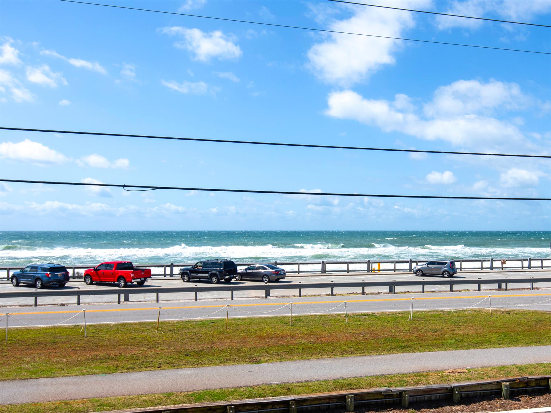 Gulf view from balcony