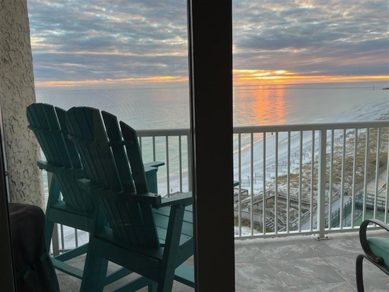 View from Condos Sliding Glass Door