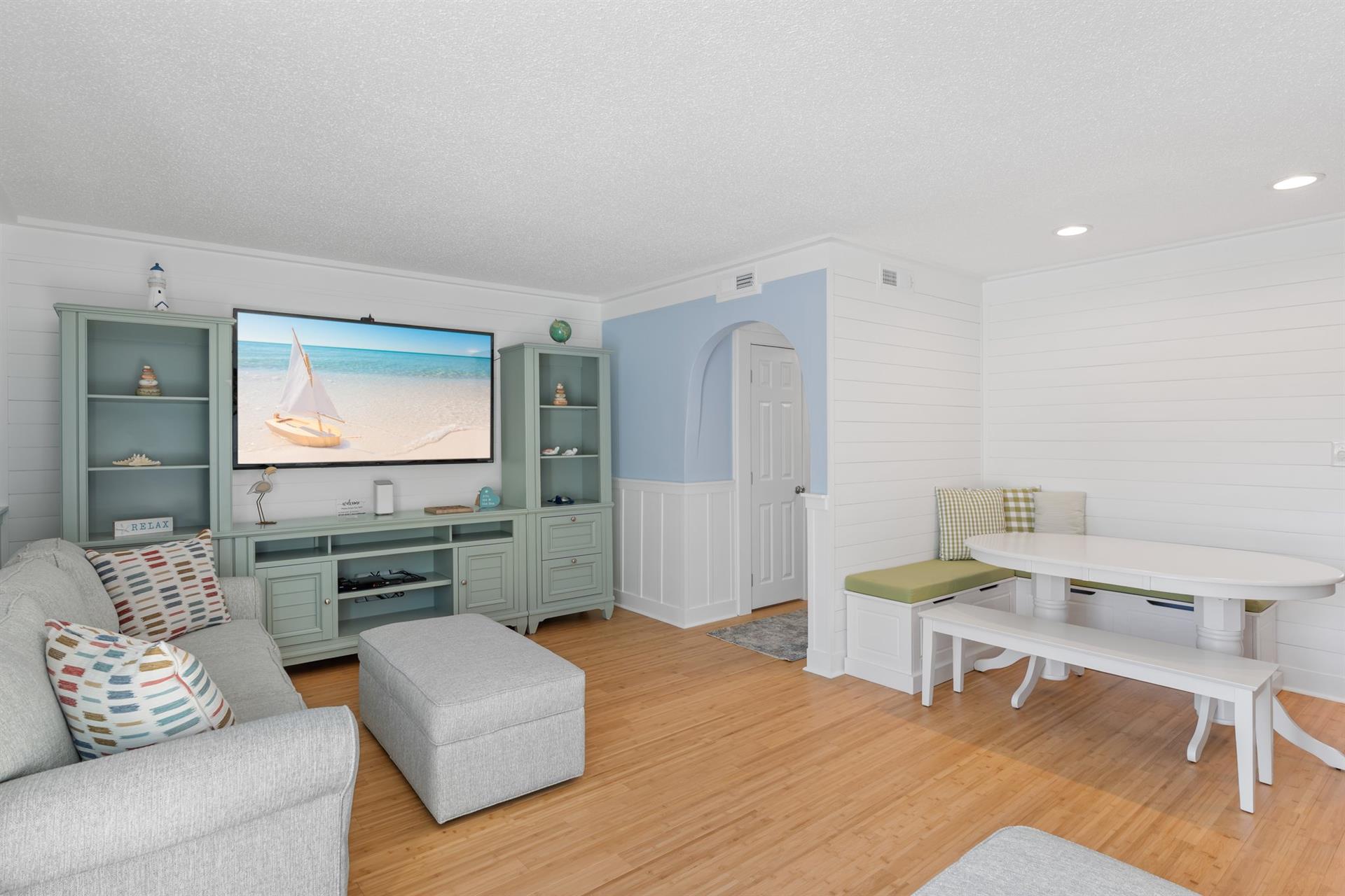 Living Room and Dining Room