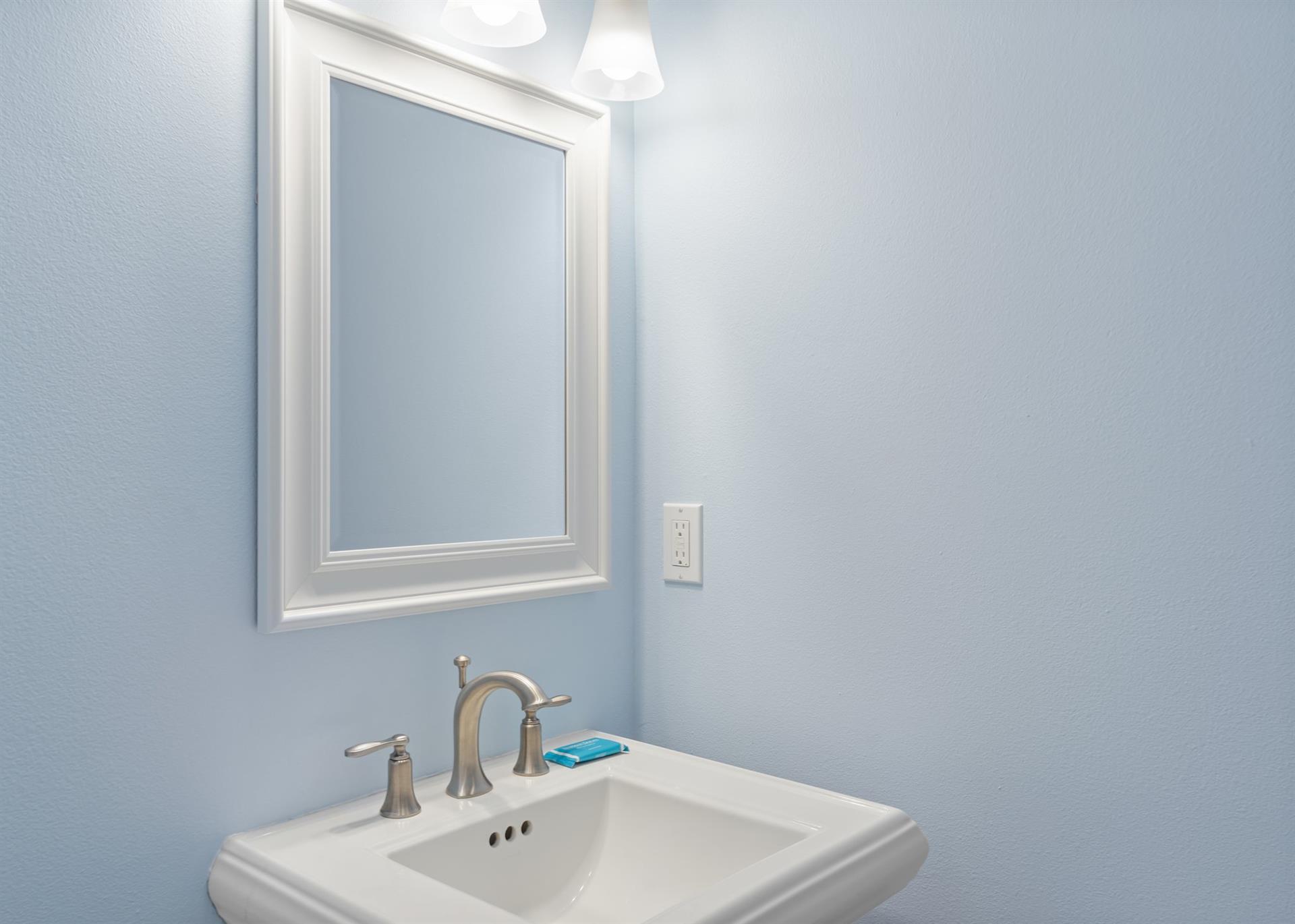 Half Bathroom off Living Room