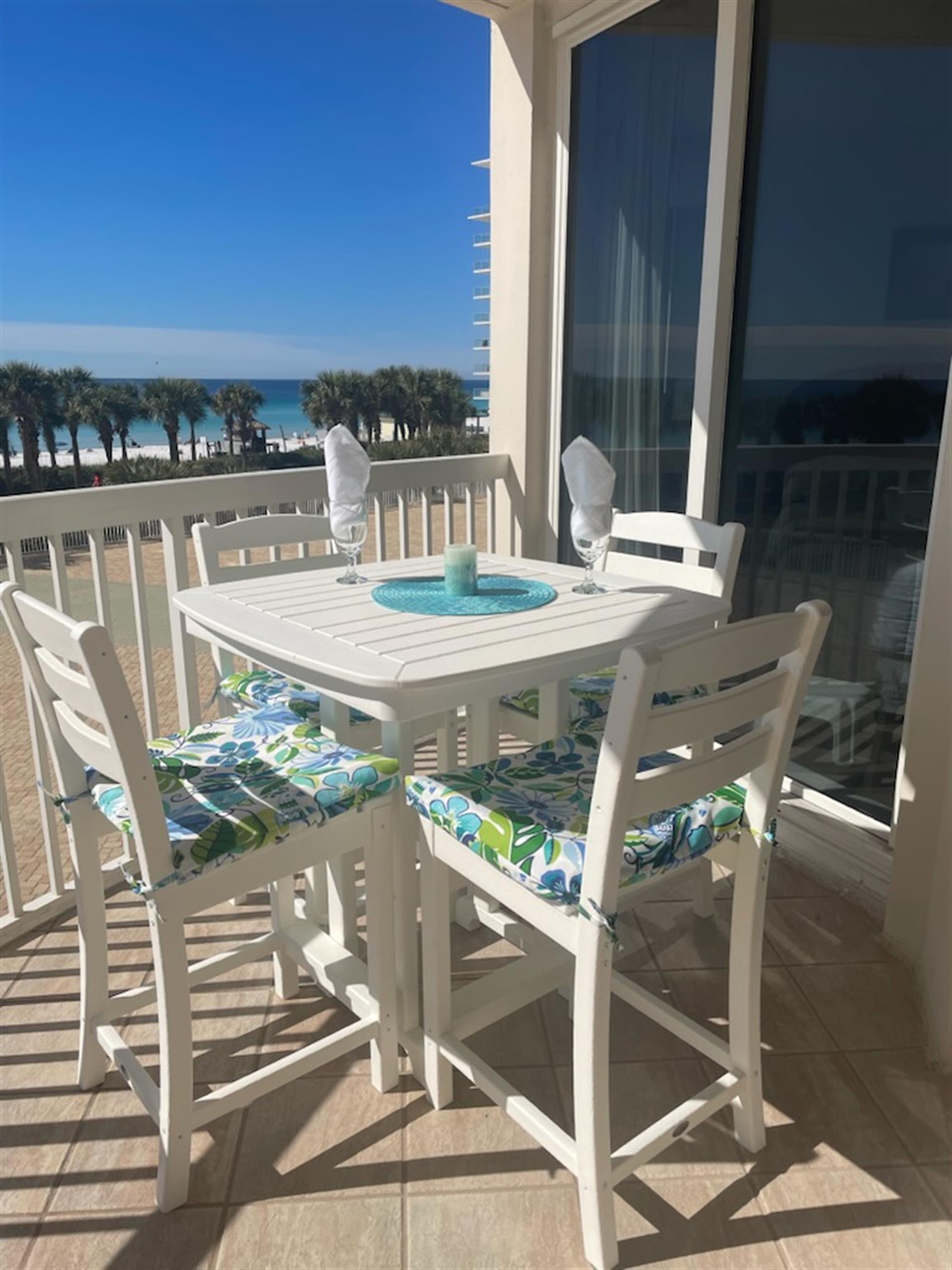 Perfect spot to enjoy and evening meal under the stars