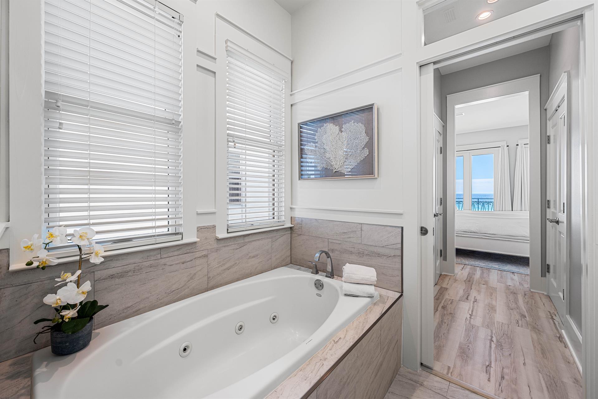 Private Bathroom with Soaking Tub
