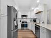 Fully Renovated Kitchen with Stainless Steel Appliances