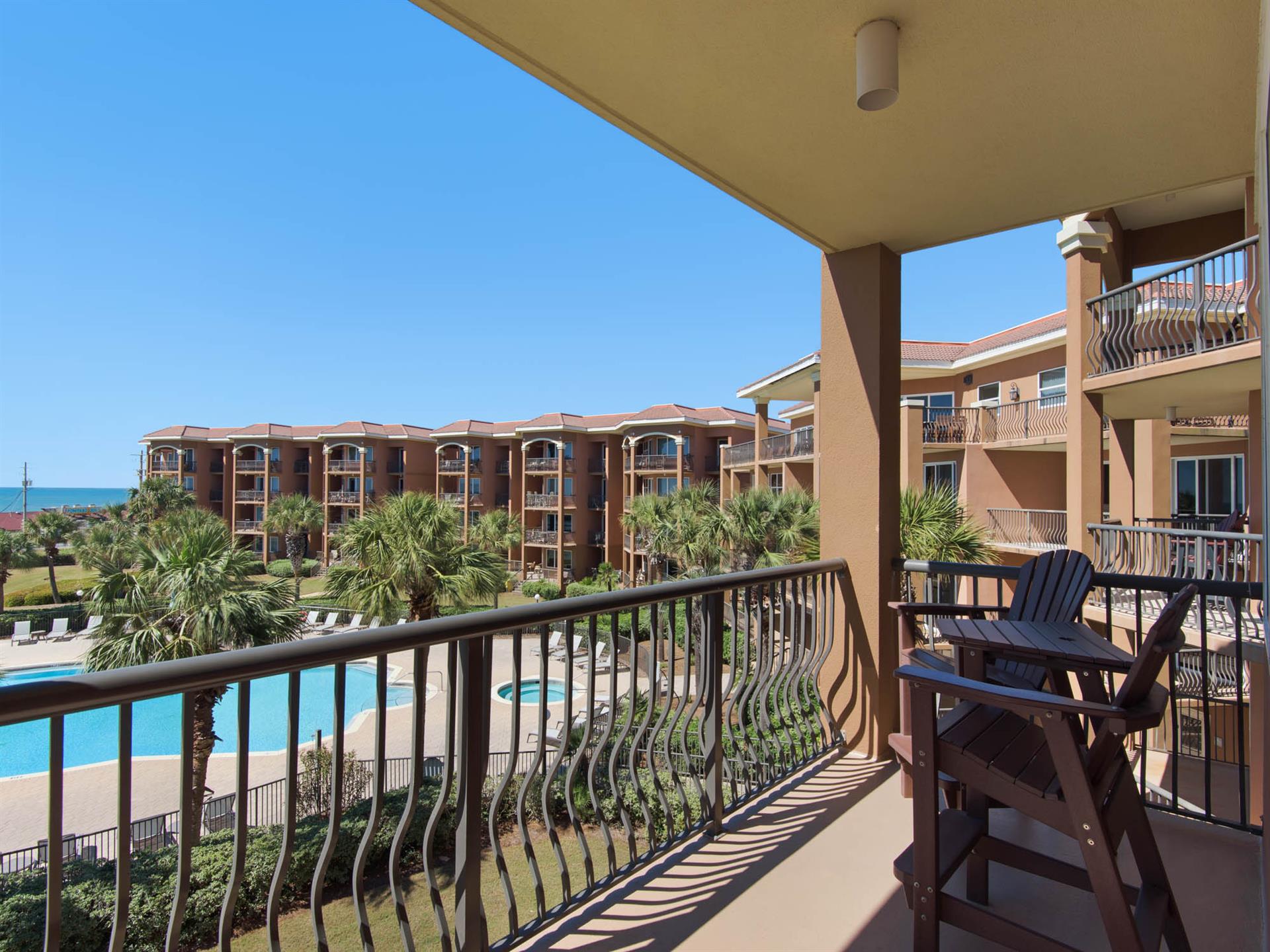 Relax on the Private Balcony