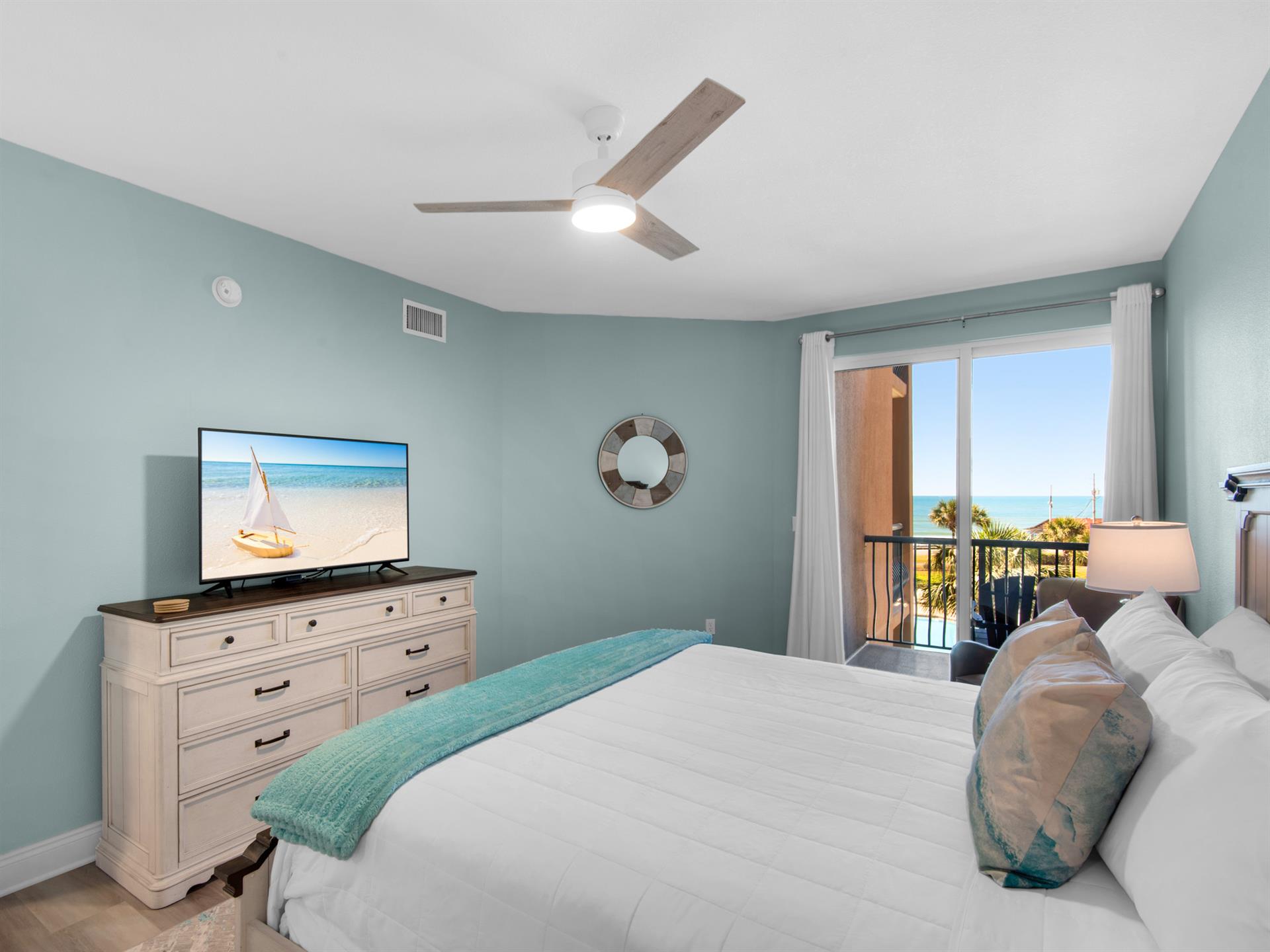 Primary Bedroom with Balcony Access