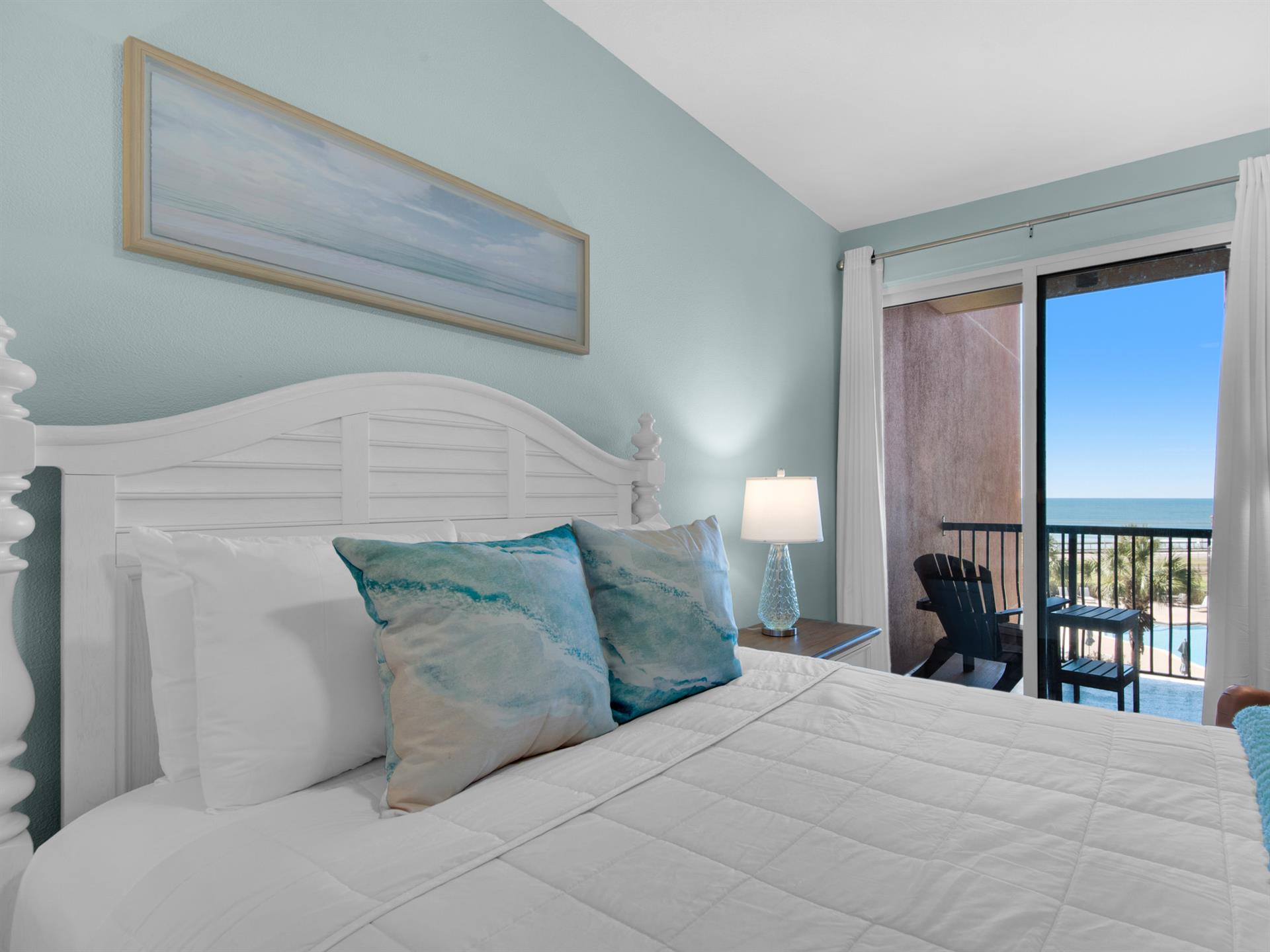 Bedroom 2 with Private Balcony Access