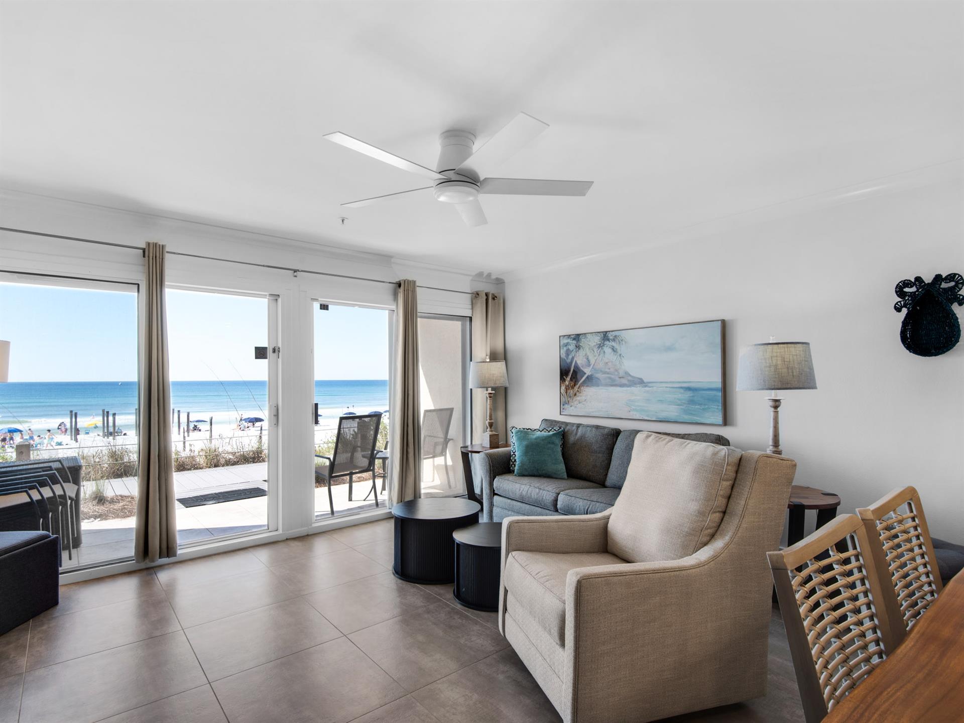 Gulf View from Living Area