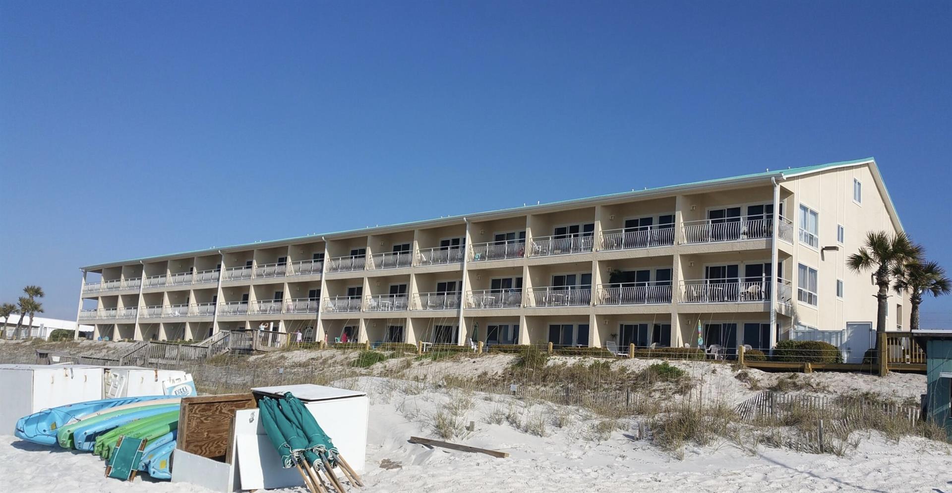 Beachside Exterior of Building A