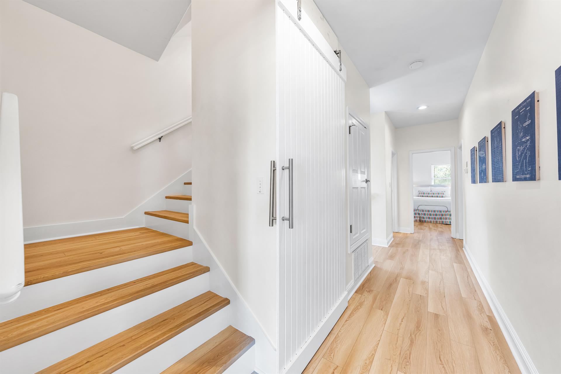 Stairs leading to the Third Floor King ensuite