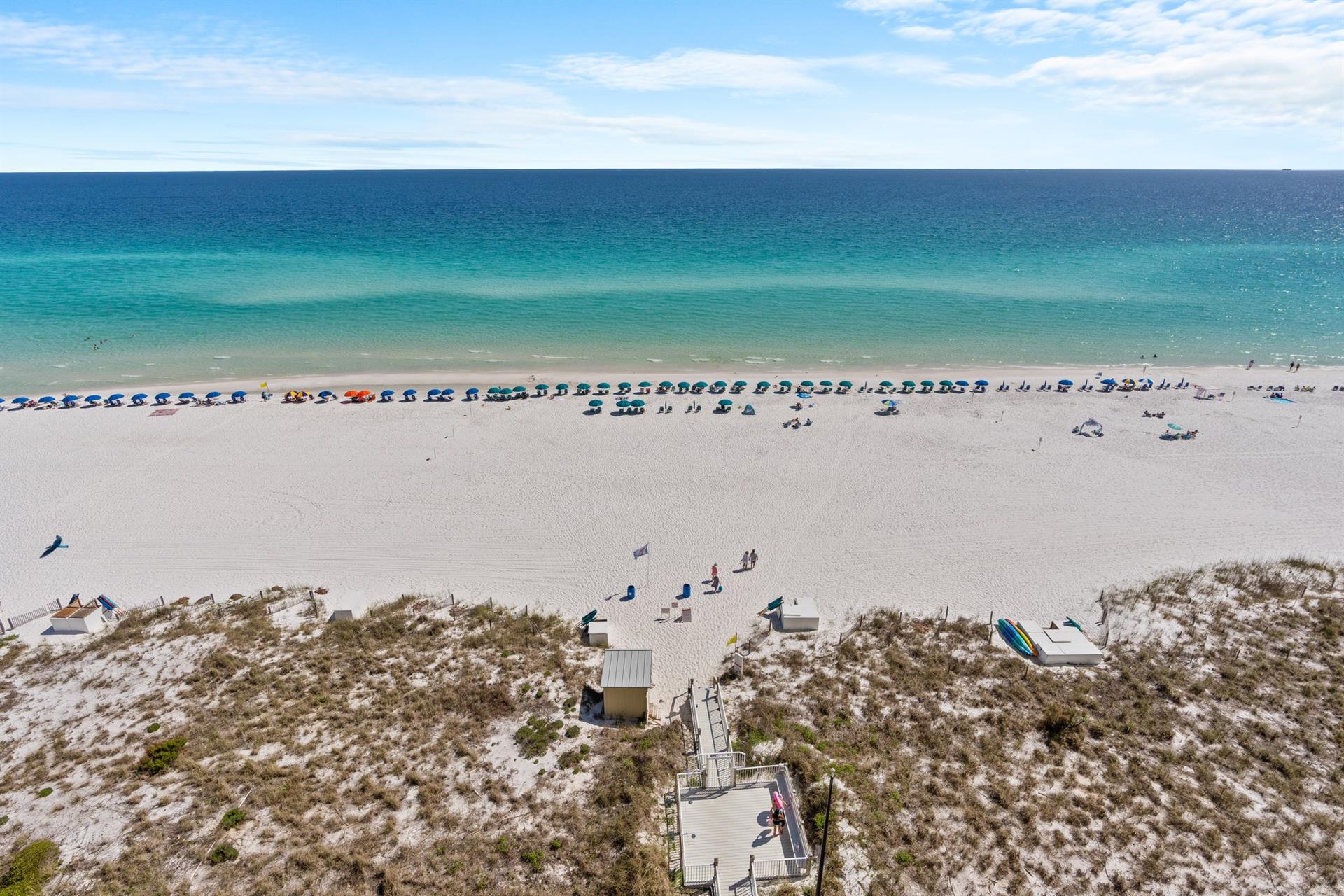 Beach View from the Private Balcony