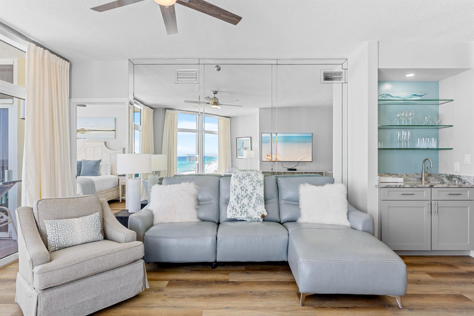 Electric Reclining Sofa