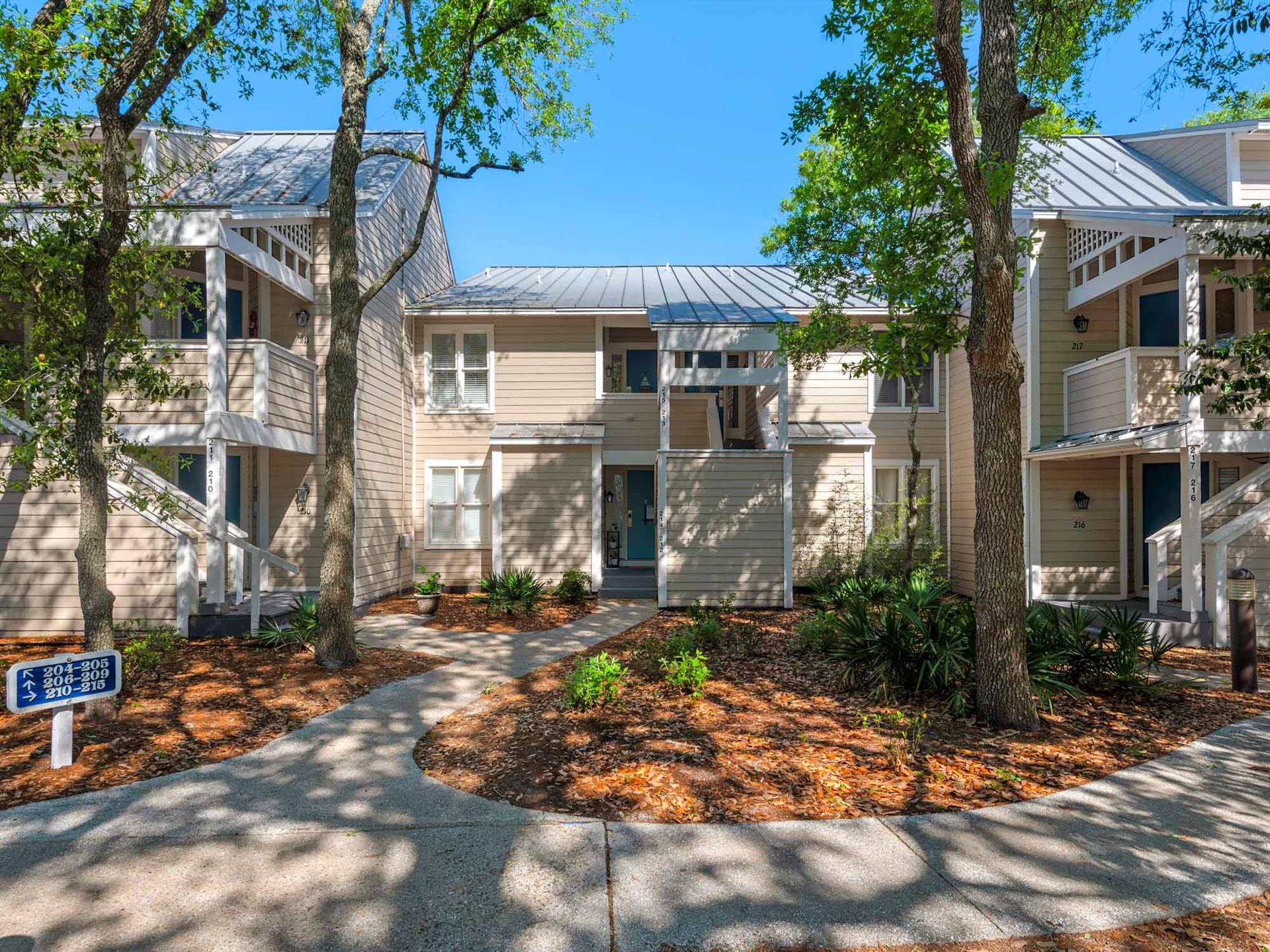 Outside of Hidden Dunes Cottage 213