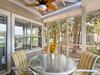 Outside Dining on Screened Porch