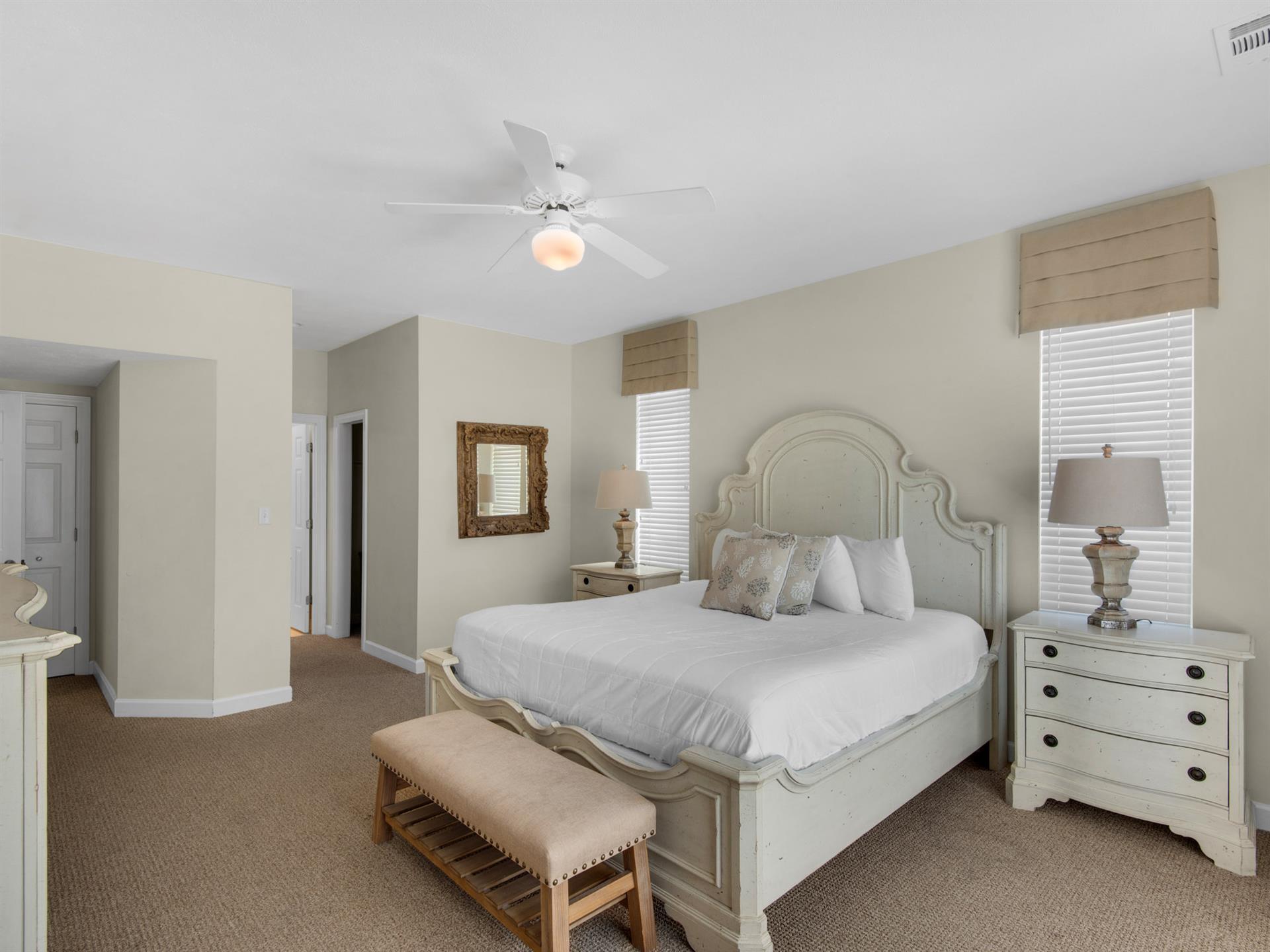 Primary Bedroom with King Bed