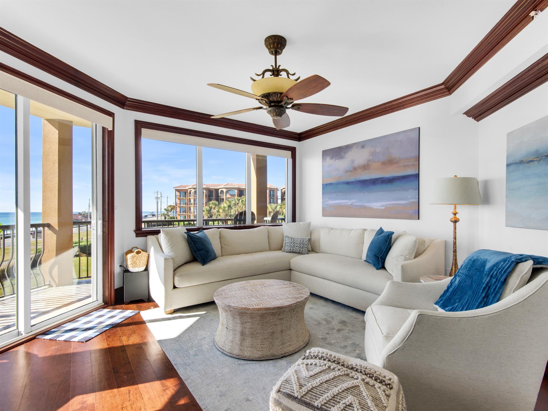 Relax and Watch the Waves Roll from the Comfort of the Couch