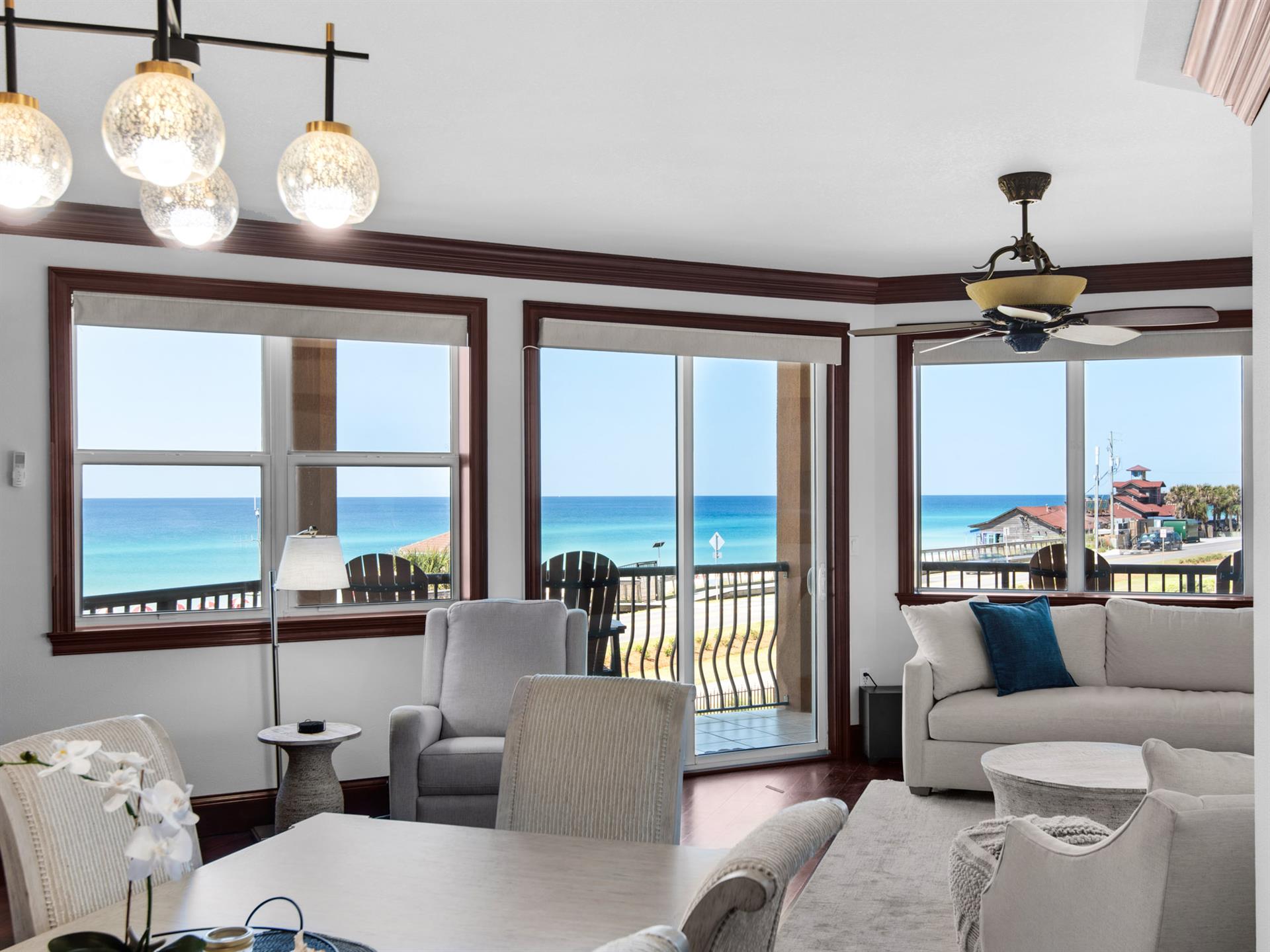 Beautiful Gulf Views from the Whole Condo