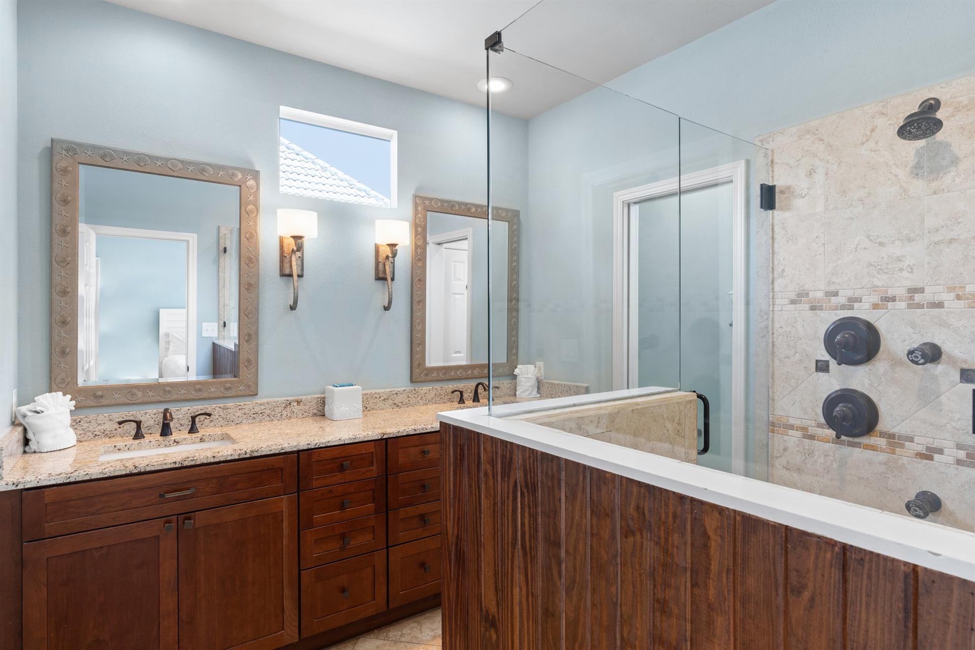 Primary Bathroom with Double Vanity