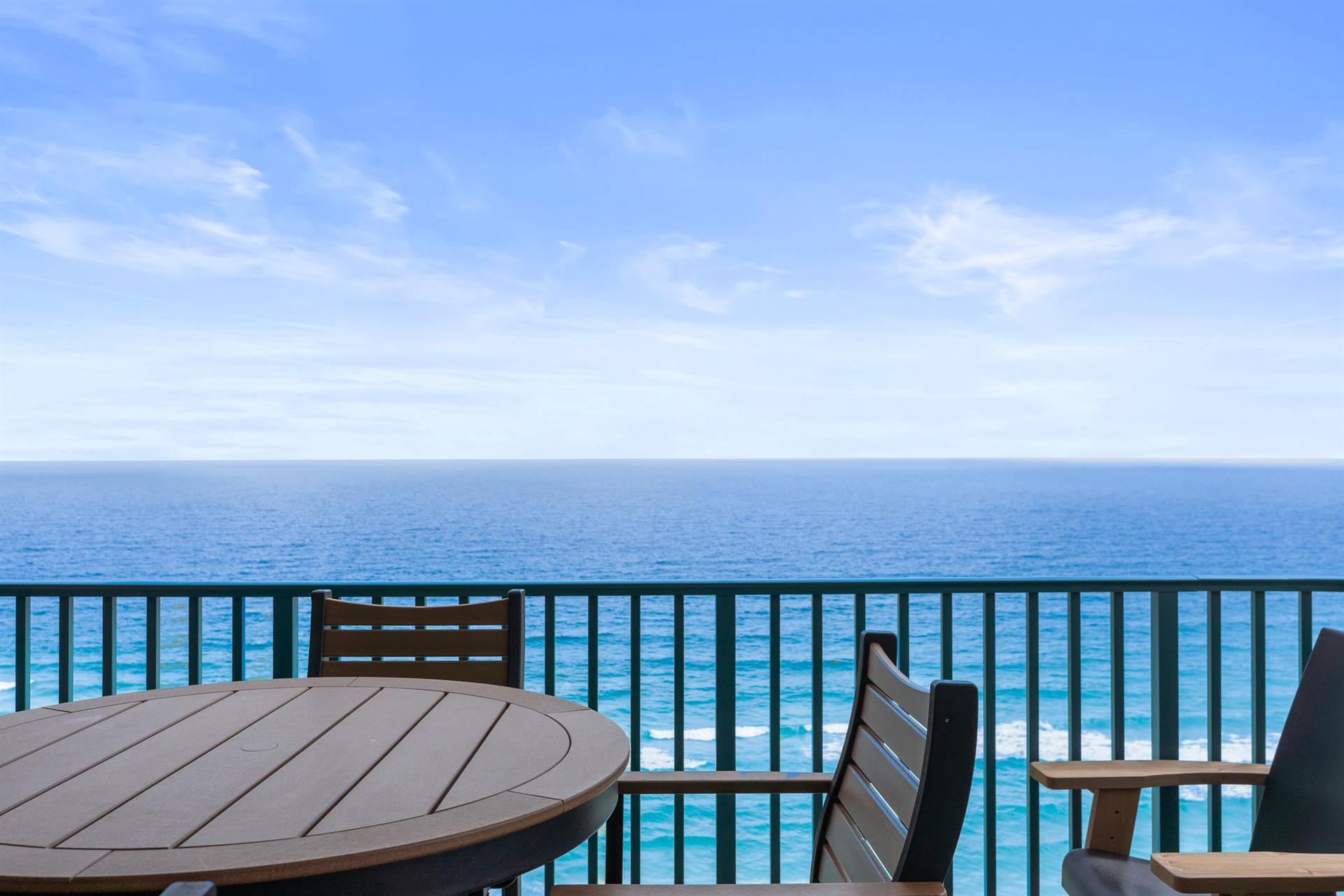 Gulf Views from the Private Balcony