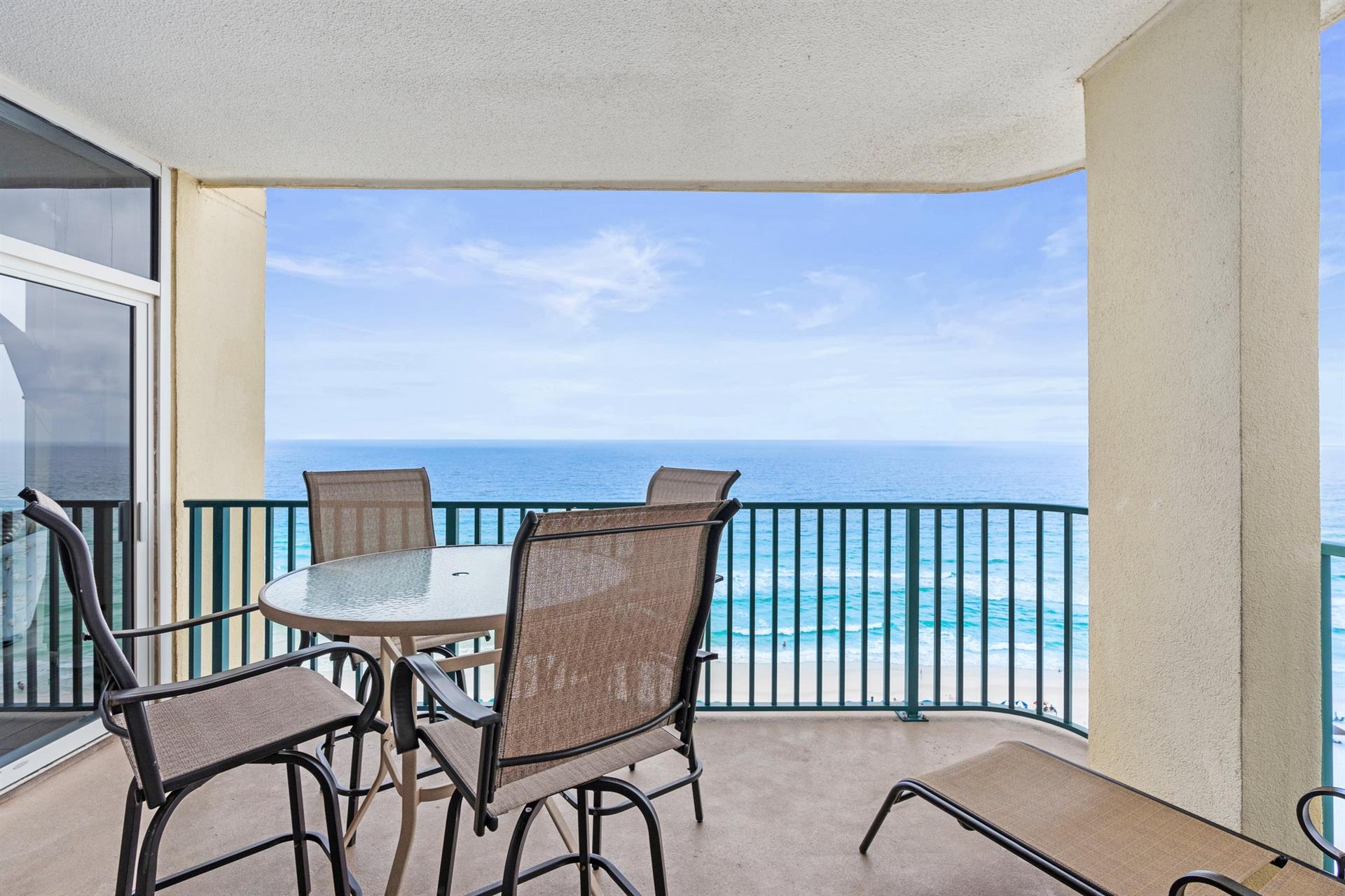 Large Private Balcony on the Gulf