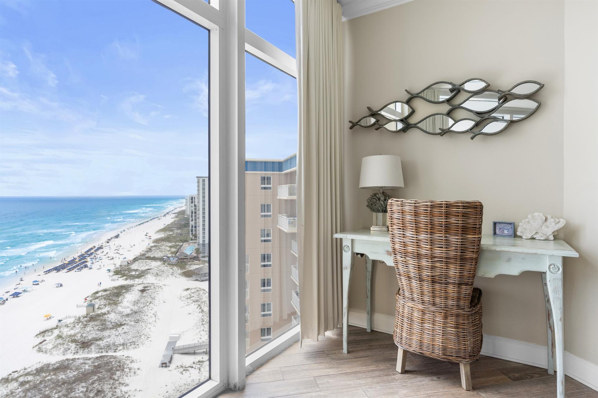 Beautiful Sunset View from the Couch