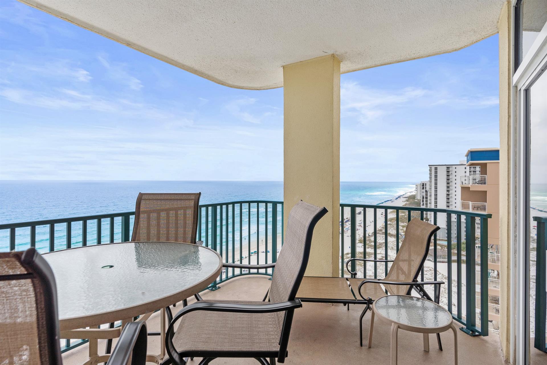 Views to the West from Private Balcony