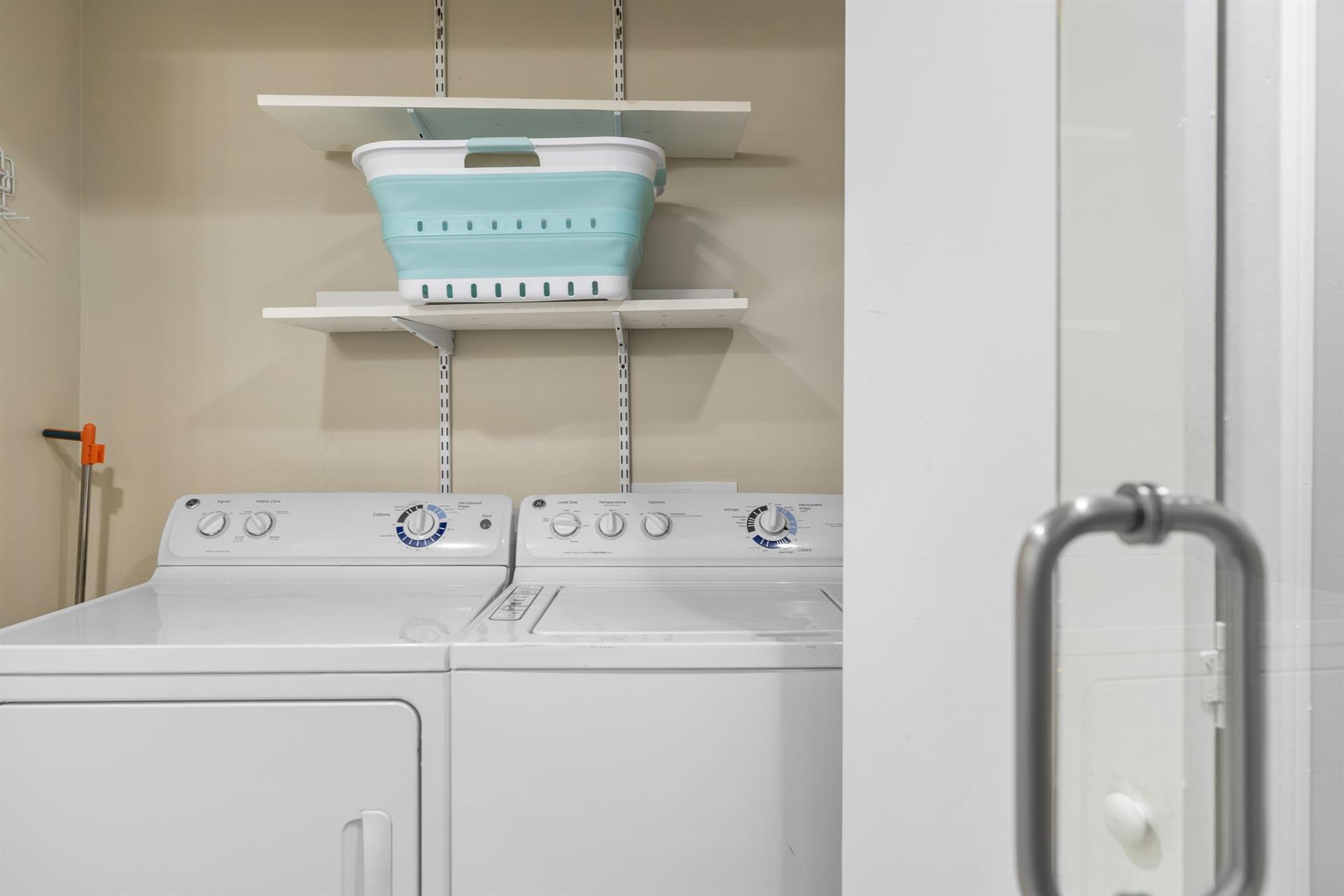 Convenient in Unit Washer and Dryer