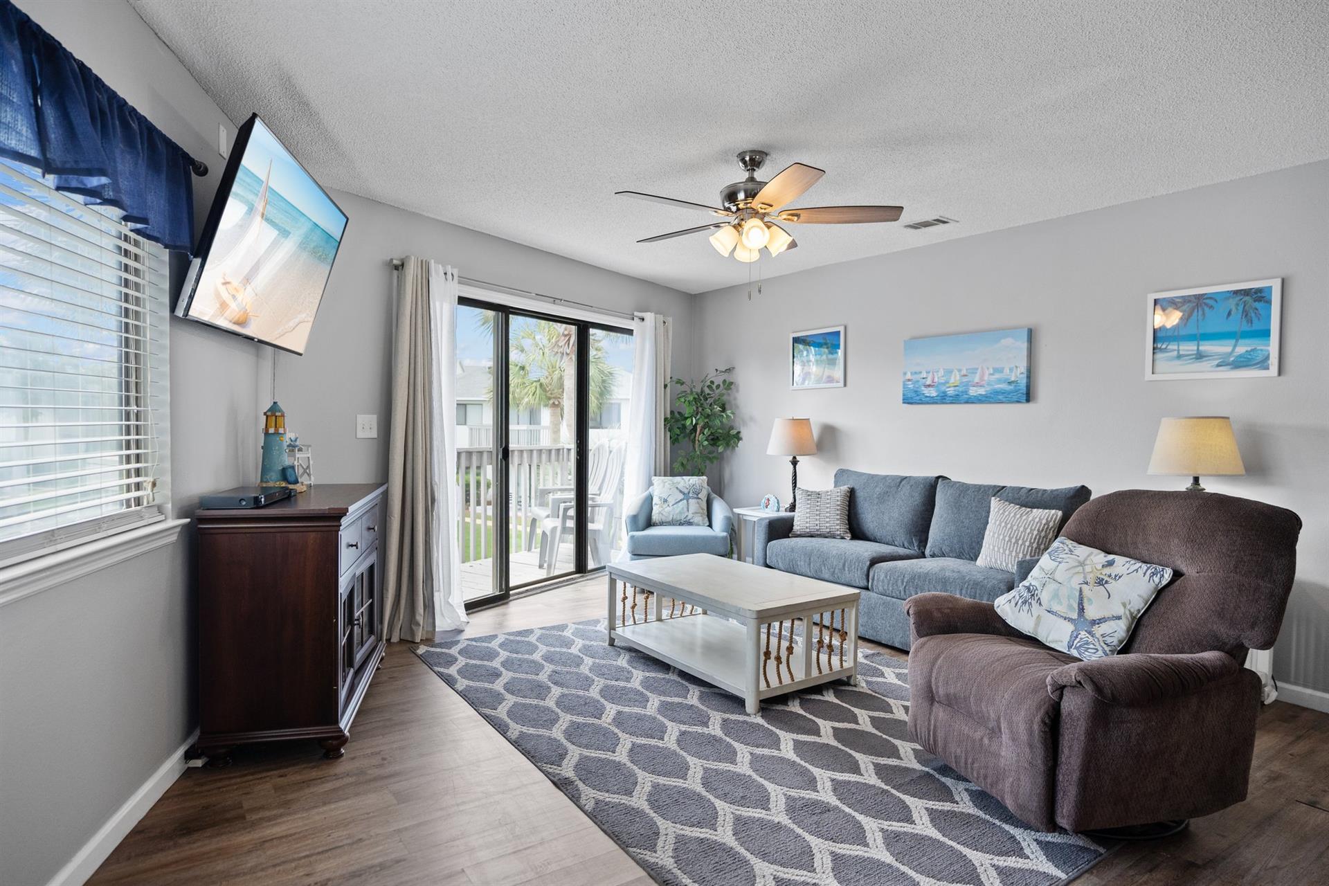 Living Area with Sleeper Sofa