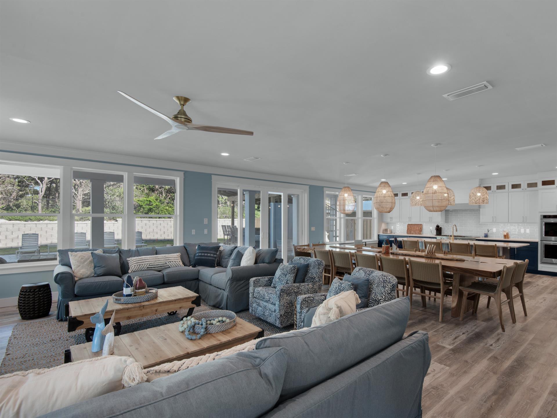 Huge open living area