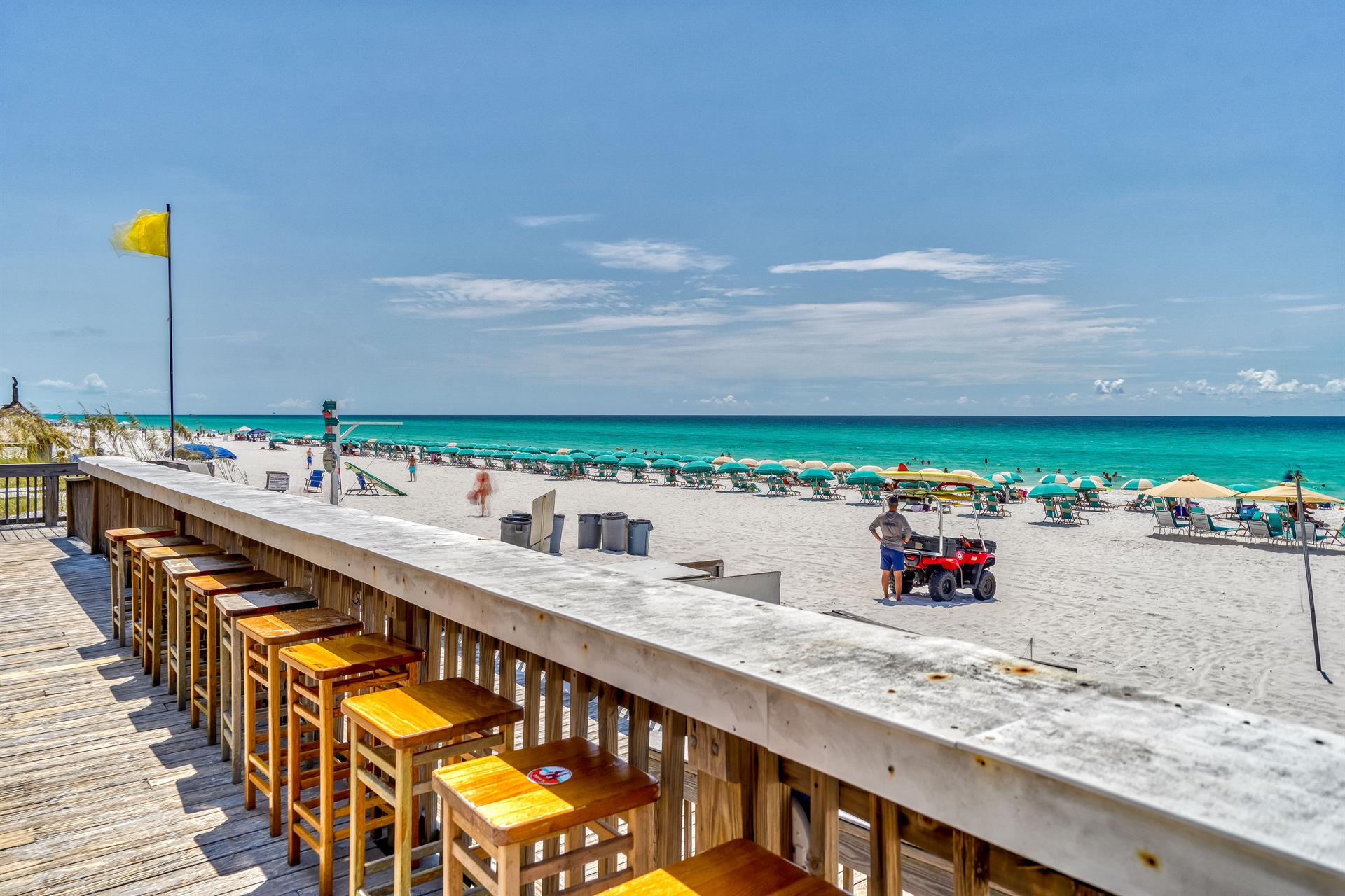 Beach Front Bar with plenty of sunset seating