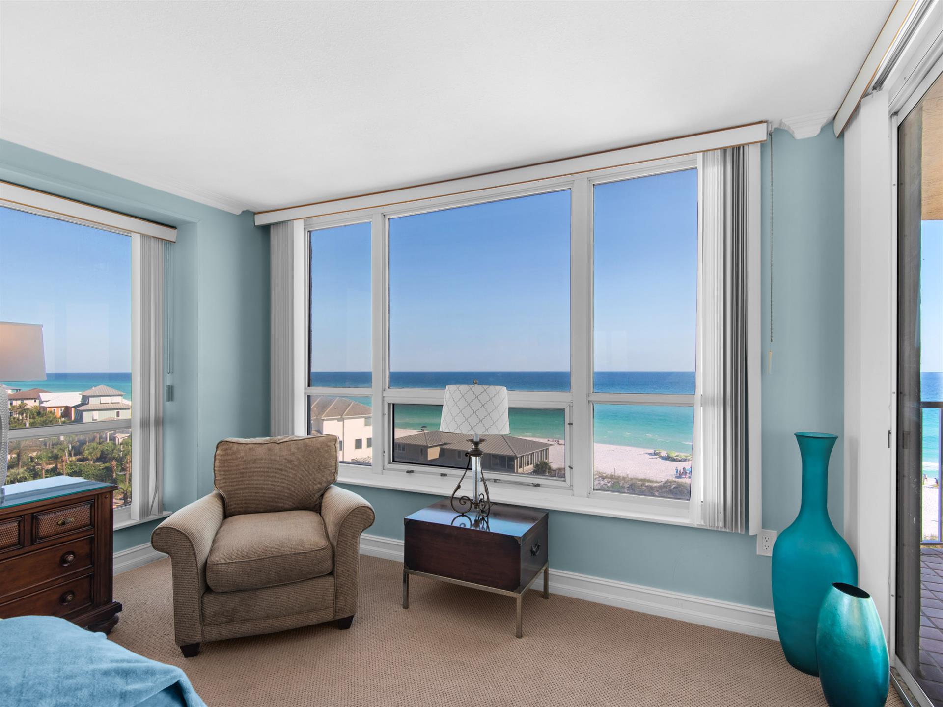 Seating with a View in Primary Bedroom