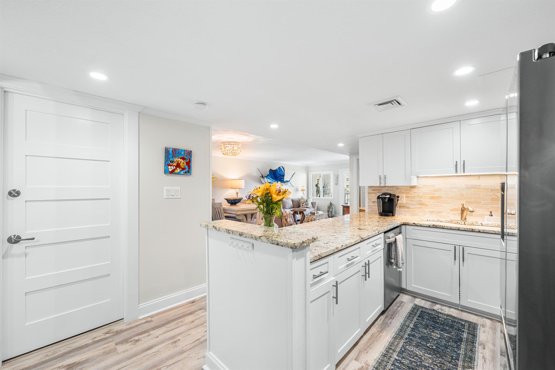 Unit Entrance into Kitchen