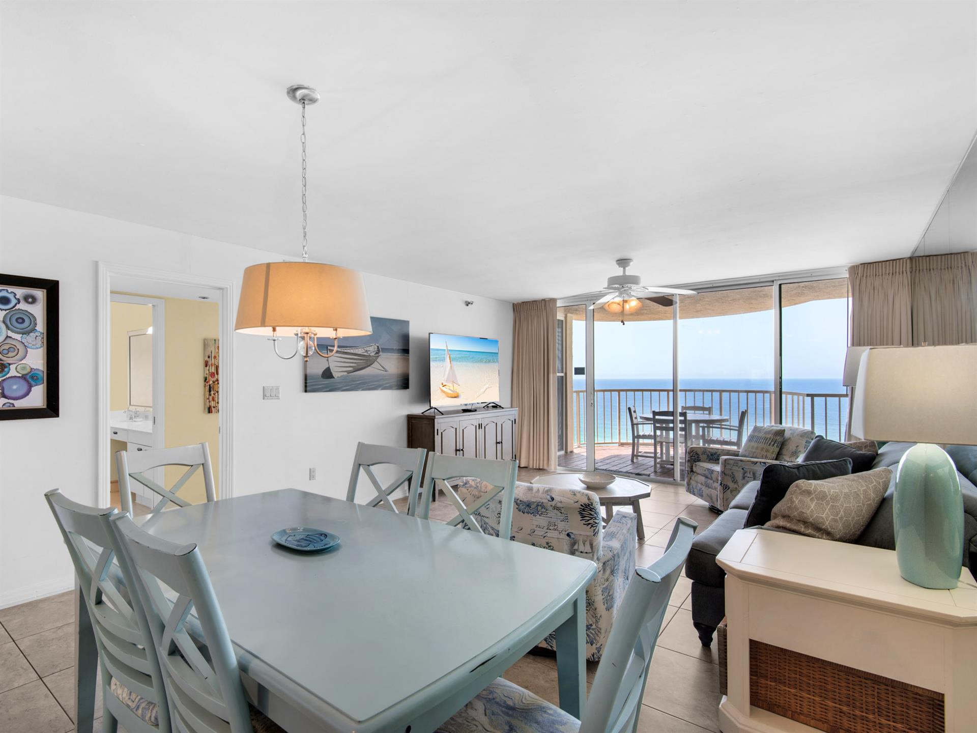 Gulf Views from Dining Area