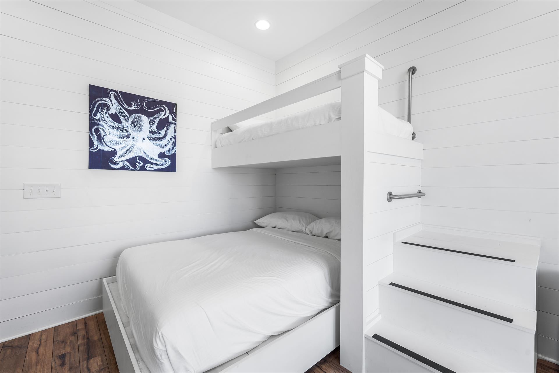 Guest Bed 5 with Triple Bunk on 2nd Floor