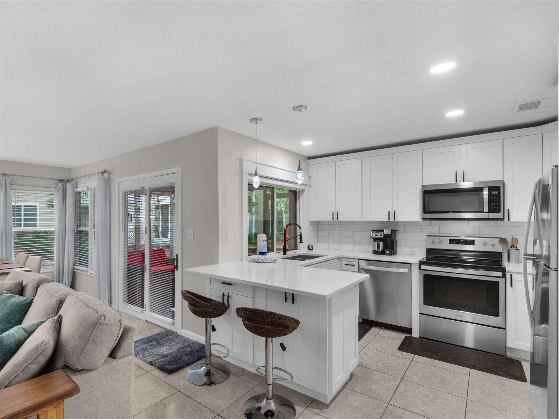 Extra Seating at Bar Area