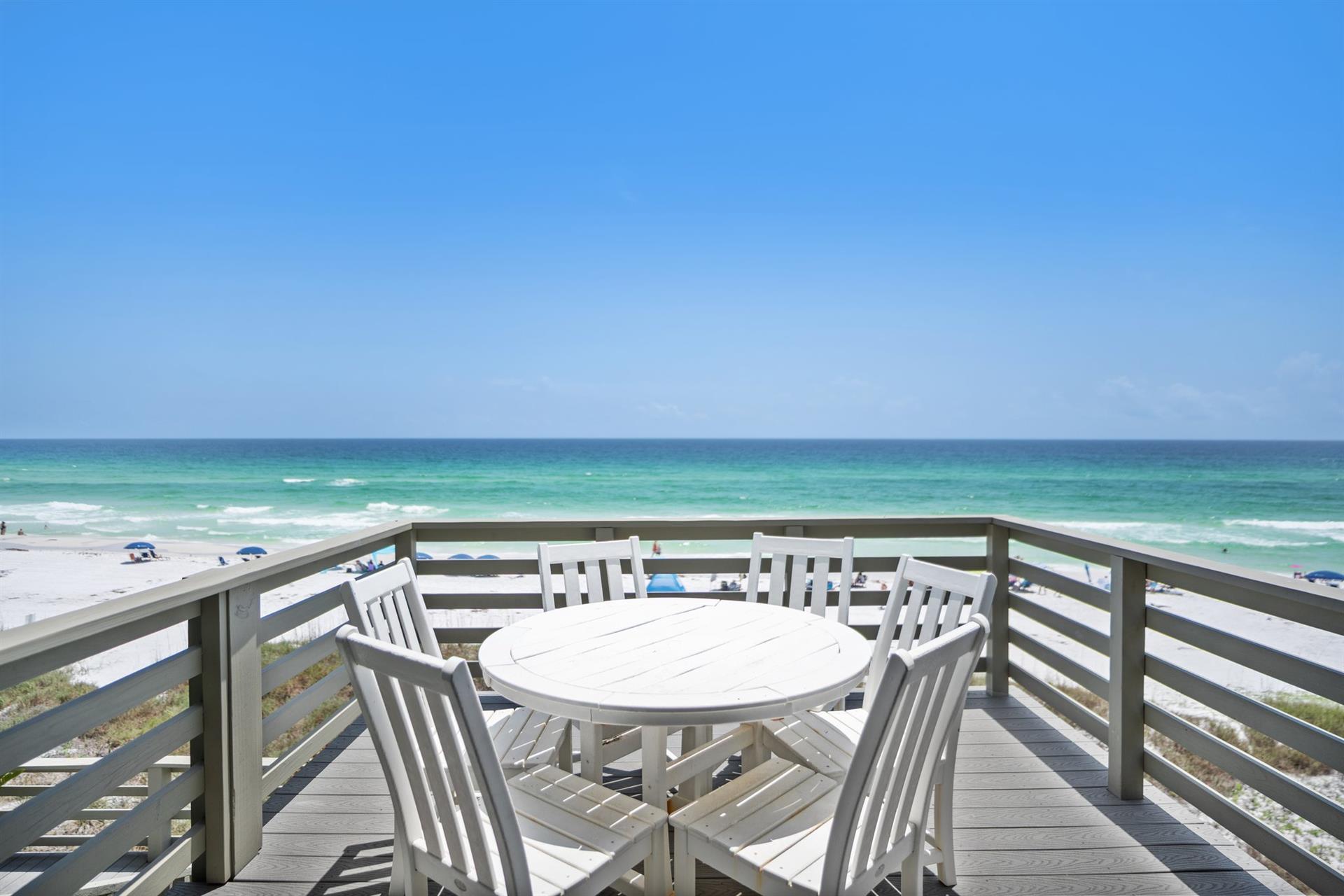 2nd Floor Private Deck off Living Room