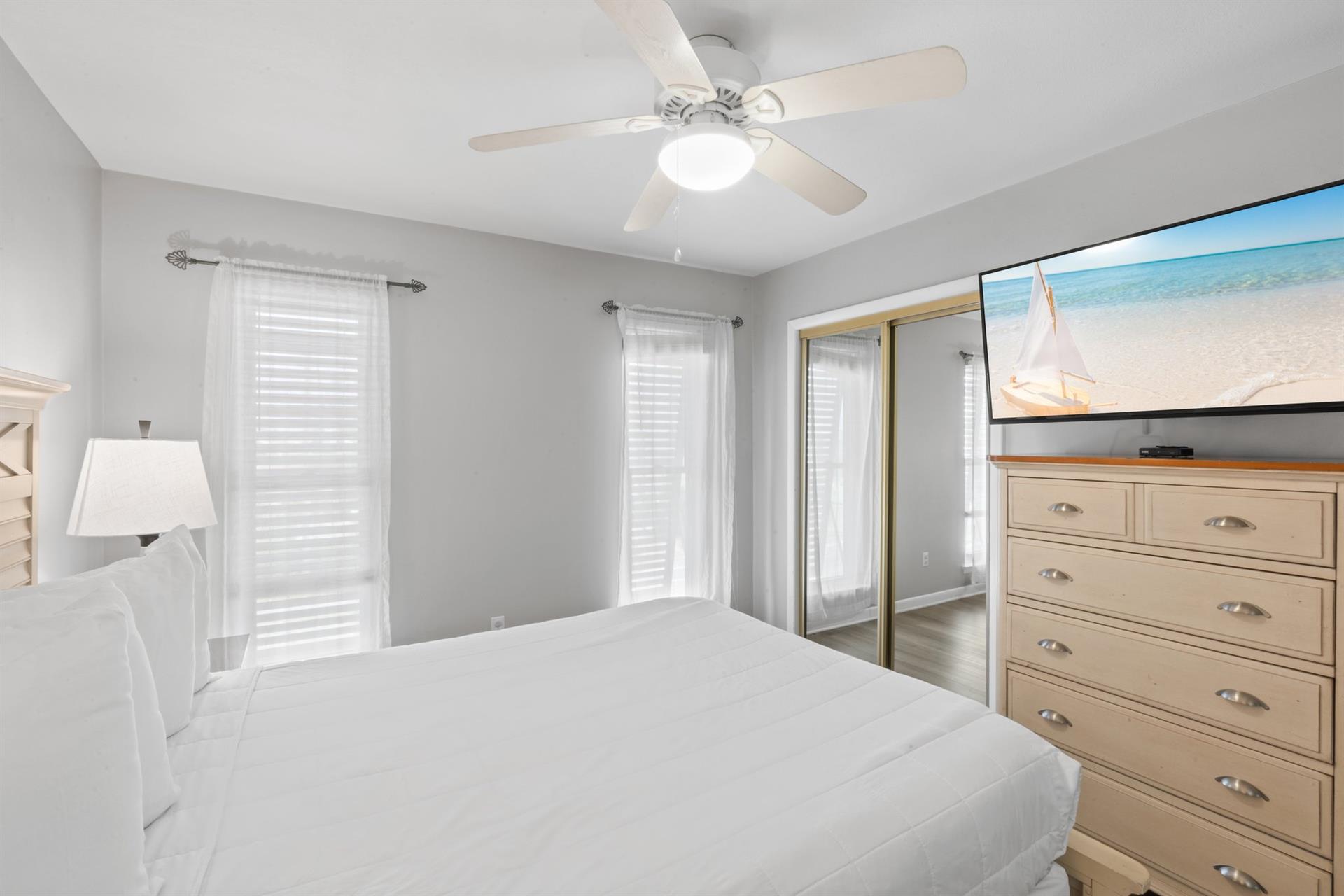 Guest Bedroom 2 with Flat Screen TV
