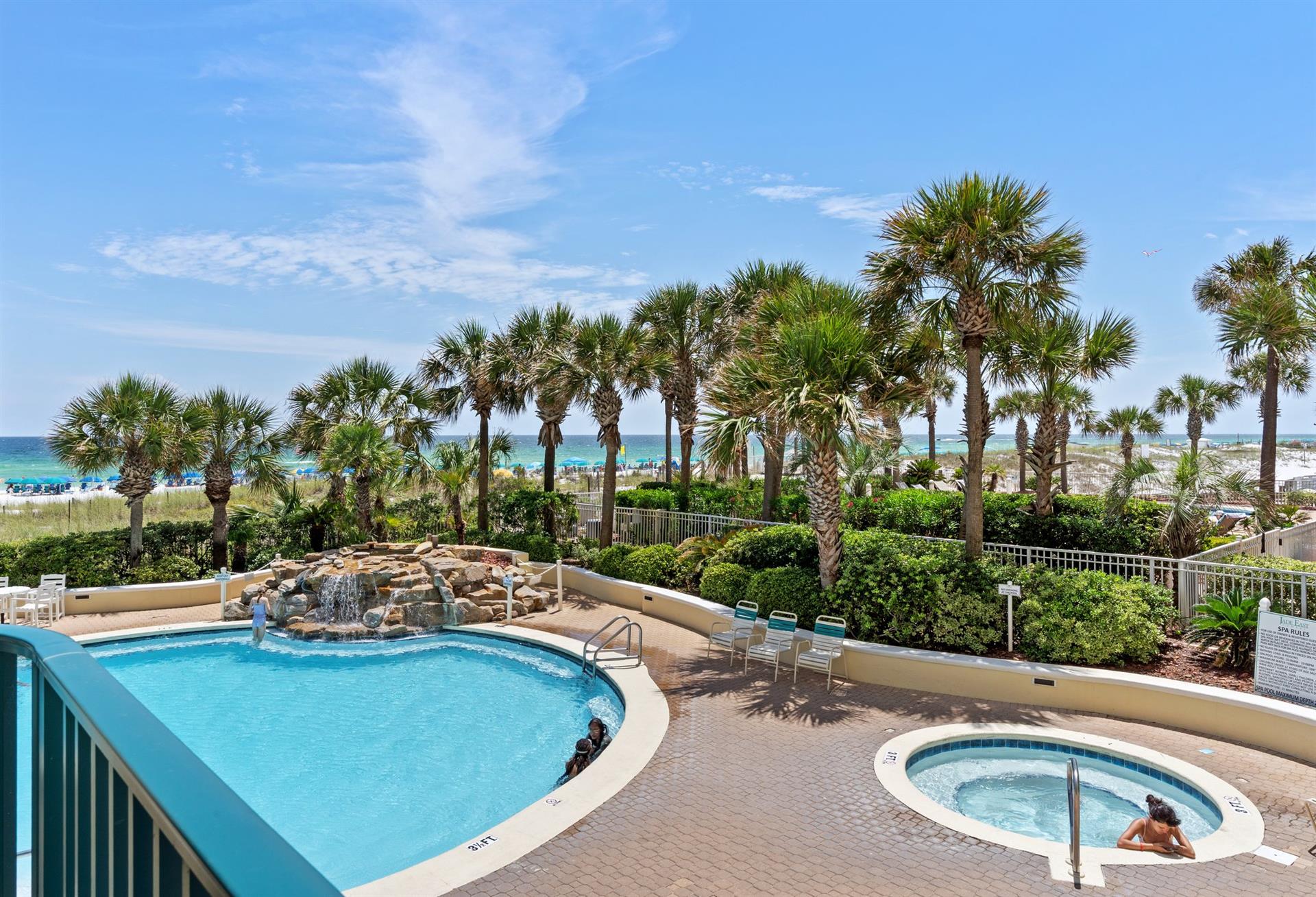Pool, Hot Tub and Gulf View