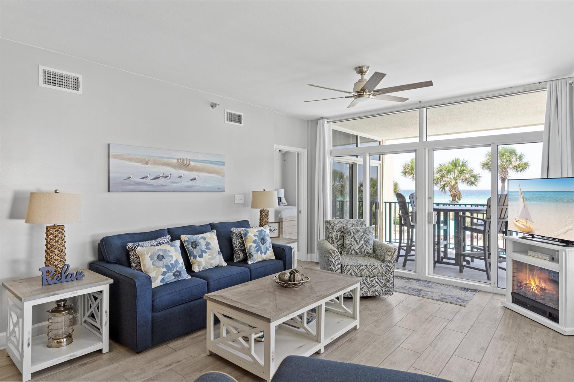 Living Room with Sleeper Sofa