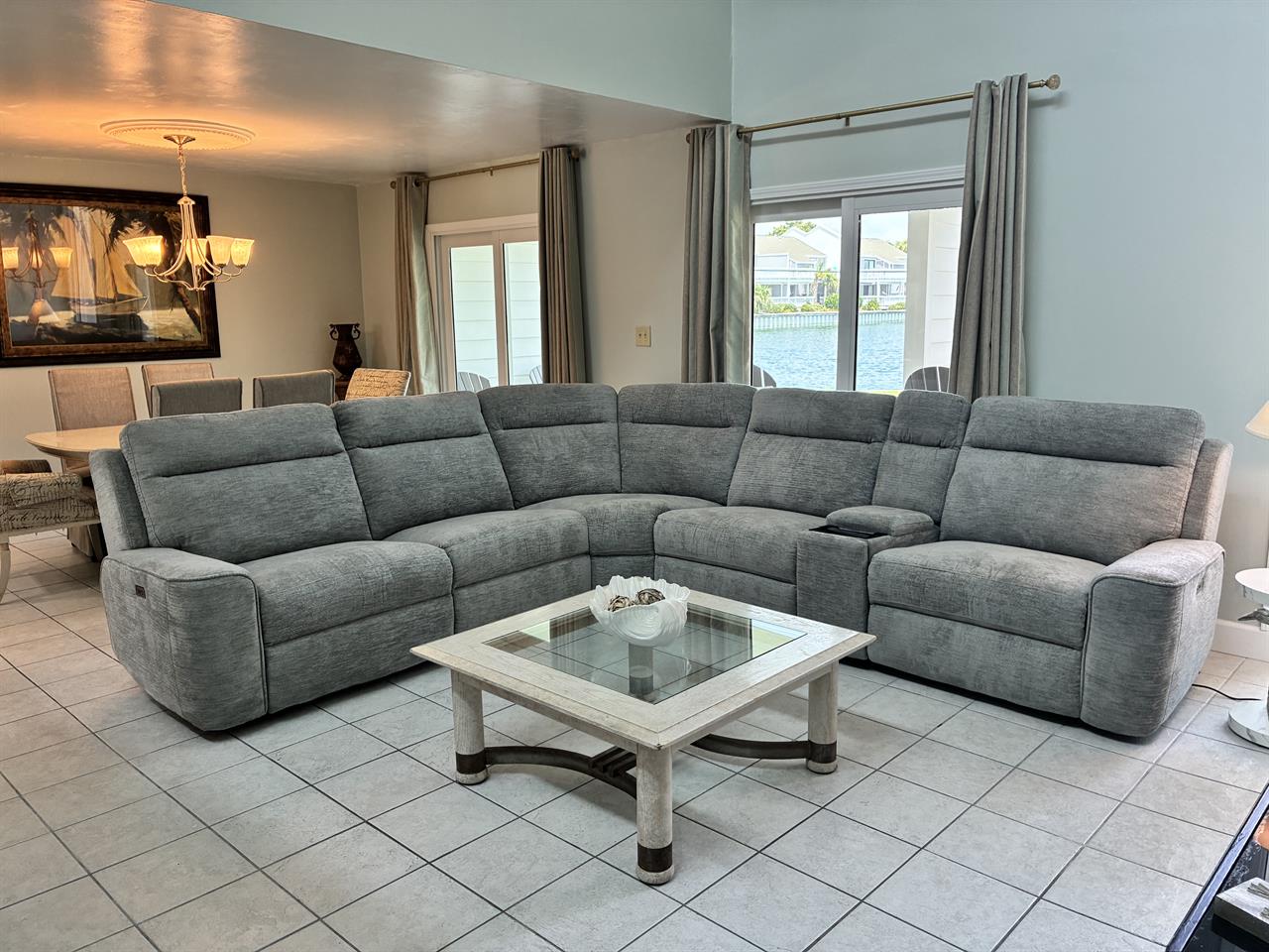 Living Space with Large seating area